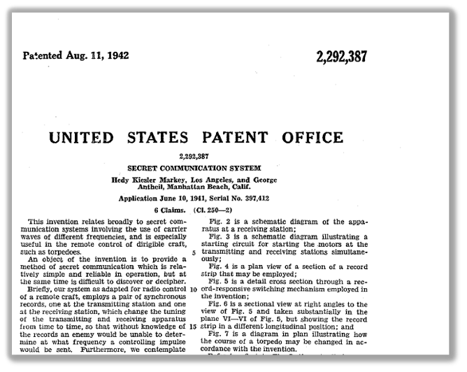 Patent – Hedy Lamarr