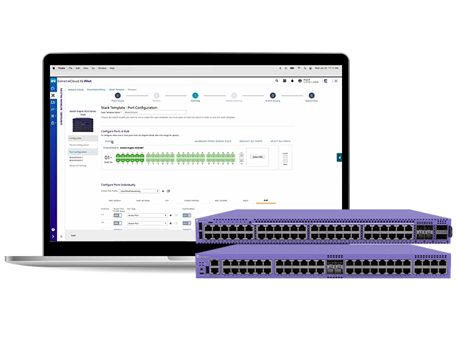 ExtremeCloud Edge Instant Port Web Image