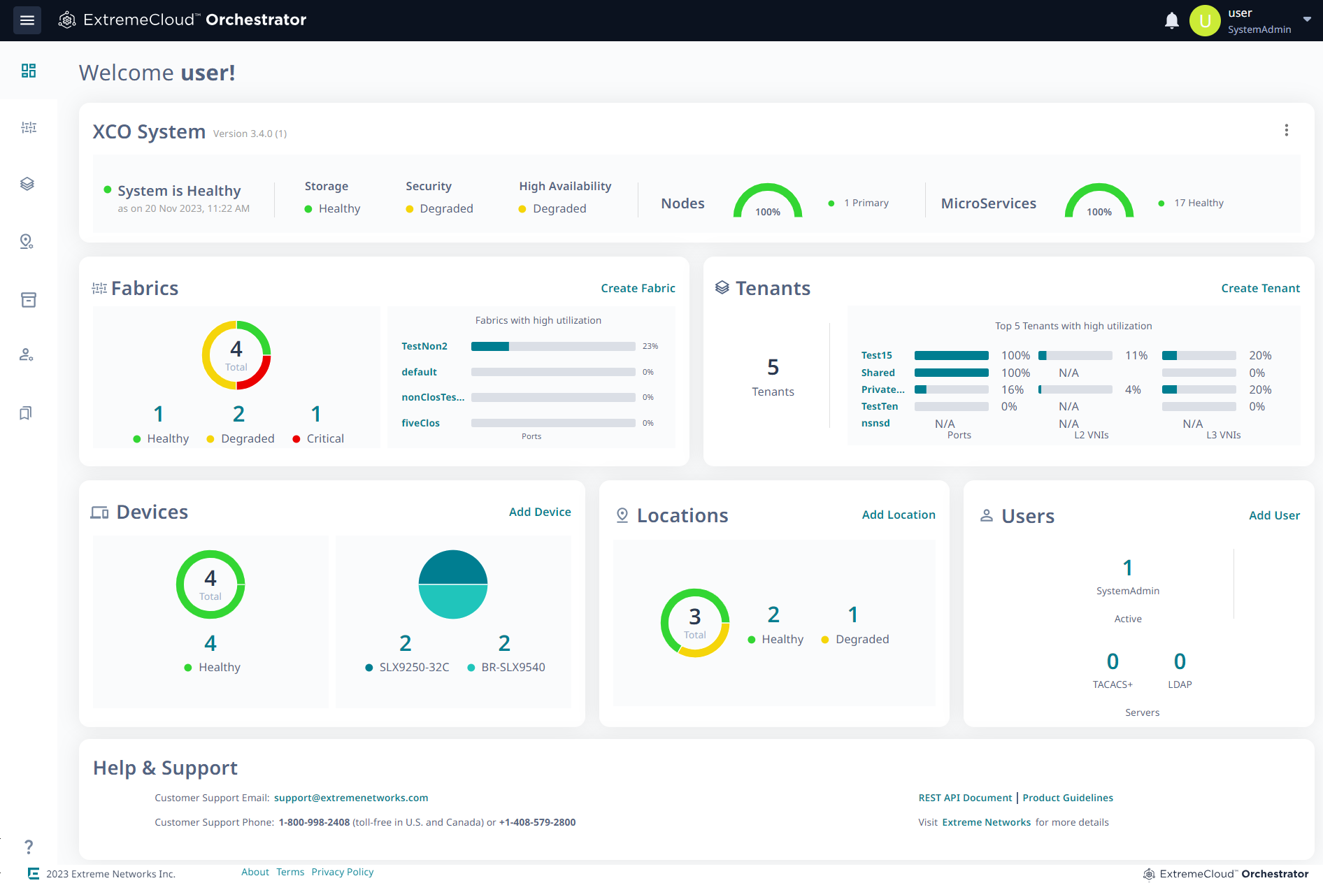 Integrated Service Monitoring on Extreme Networks